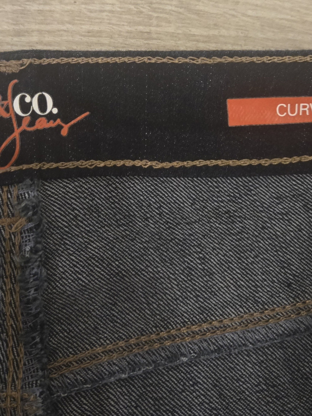 Style & Co. Women's Slim Straight Jeans in Gray Wash